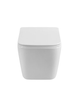 Фото Унитаз подвесной BelBagno KRAFT-TOR BB7106CH-TOR-BS/SC безободковый, с функцией биде, сиденье с микролифтом