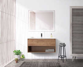 Мебель для ванной комнаты BelBagno Kraft 100 Rovere Tabaco