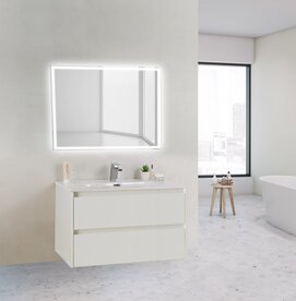 Фото Мебель для ванной комнаты BelBagno Kraft 60x39 Bianco Opaco