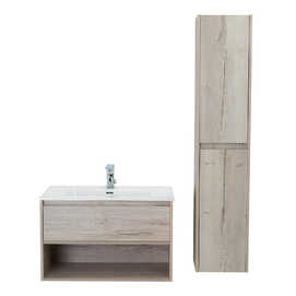 Мебель для ванной комнаты BelBagno Kraft 80 Rovere Galifax Bianco