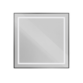 Зеркало с подсветкой BelBagno Kraft SPC-KRAFT-800-800-SENS-NERO