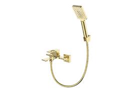 Фото Смеситель для ванны с душем BelBagno LUCE LUC-VASM-ORO золото