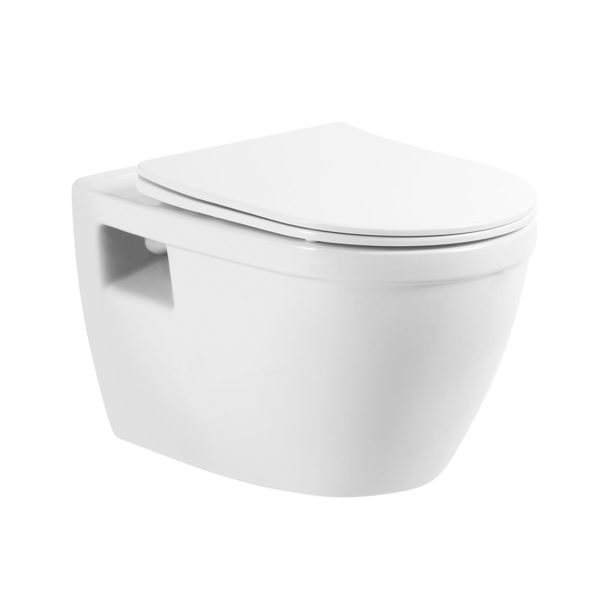 Комплект унитаз с инсталляцией BelBagno Loto BB070CHR/SC/BB002-80/BB014-SR-BIANCO безободковый, микролифт, белый, кнопка белая - фото 3