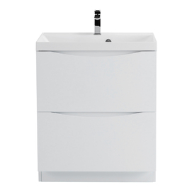    BelBagno 70  MARINO-700-2C-PIA-BL-P , Bianco Lucido