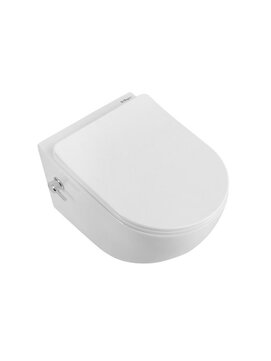 Фото Унитаз подвесной BelBagno MARINO-TOR BB7026CH-TOR-BFS/SC безободковый, с функцией биде, сиденье с микролифтом