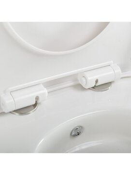 Фото Унитаз подвесной BelBagno MARINO-TOR BB7026CH-TOR-BFS/SC безободковый, с функцией биде, сиденье с микролифтом