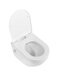 Фото Унитаз подвесной BelBagno MARINO-TOR BB7026CH-TOR-BS/SC безободковый, с функцией биде, сиденье с микролифтом 4