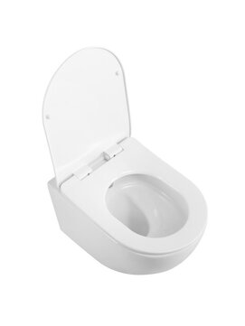 Фото Унитаз подвесной BelBagno MARINO-TOR BB7026CH-TOR-BS/SC безободковый, с функцией биде, сиденье с микролифтом
