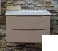 Тумба с раковиной belbagno marino 90 bianco lucido