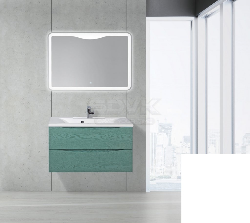 Тумба с раковиной belbagno marino 75 bianco lucido