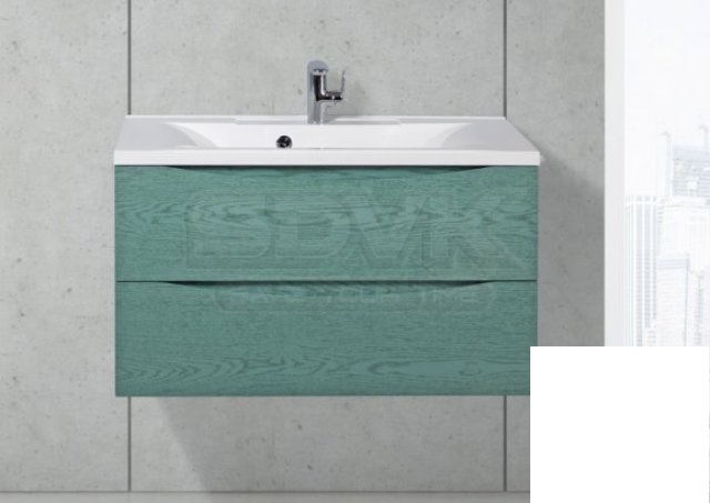 Тумба с раковиной belbagno marino 75 bianco lucido