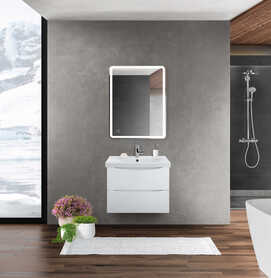Мебель для ванной комнаты BelBagno Marino-Cer 70 Bianco Lucido