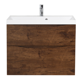 Тумба под раковину BelBagno Marino-H60 80 см MARINO-H60-800-2C-SO-RW-P Rovere Moro