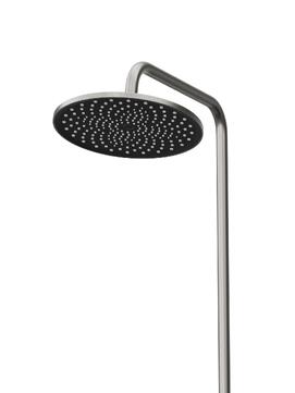 Фото Душевая стойка BelBagno Marino MARINO-VSCM-GM с изливом, оружейная сталь