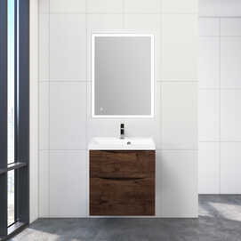 Мебель для ванной комнаты BelBagno Marino-h60 60 см Rovere Moro