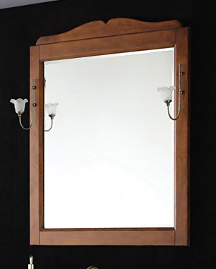 Зеркало BelBagno Novanta BB01S/PBA, цвет коричневый