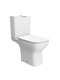 Фото Унитаз-компакт BelBagno ROMANO-TOR  BB2803CP/T-TOR/SC безободковый, белый, с крышкой микролифт 4