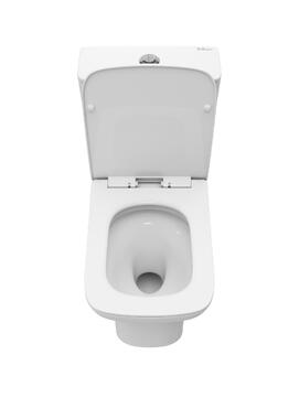 Фото Унитаз-компакт BelBagno ROMANO-TOR  BB2803CP/T-TOR/SC безободковый, белый, с крышкой микролифт