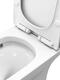 Фото Унитаз-компакт BelBagno ROMANO-TOR  BB2803CP/T-TOR/SC безободковый, белый, с крышкой микролифт 12