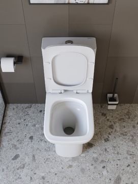 Фото Унитаз-компакт BelBagno ROMANO-TOR  BB2803CP/T-TOR/SC безободковый, белый, с крышкой микролифт