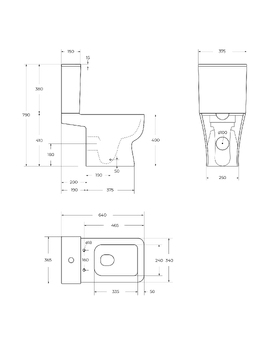 Фото Унитаз-компакт BelBagno ROMANO-TOR  BB2803CP/T-TOR/SC безободковый, белый, с крышкой микролифт