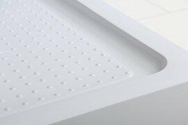     BelBagno 90x90 TRAY-BB-R-90-550-15-W