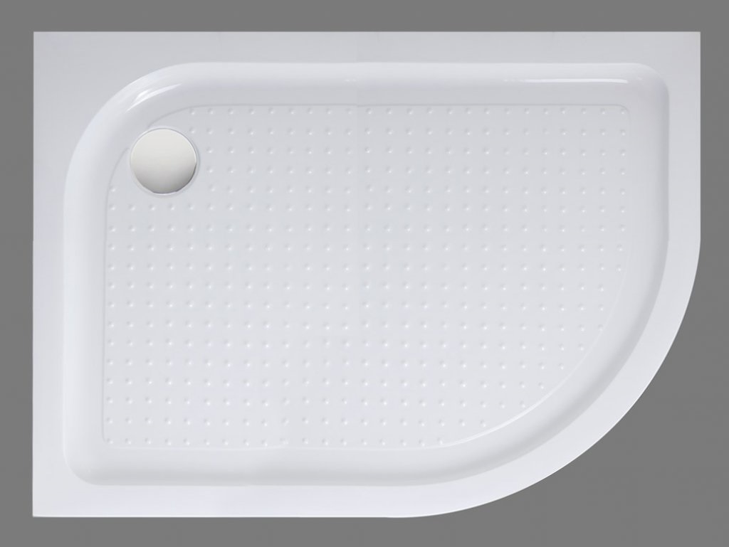 Душевой поддон 100x80 BelBagno Tray TRAY-BB-RH-100/80-550-15-W-R, размер 100x80, цвет белый - фото 3