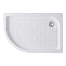   100x80 BelBagno Tray TRAY-BB-RH-100/80-550-15-W-R