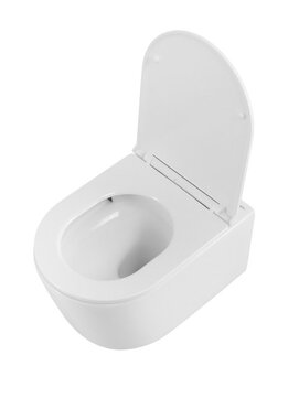 Фото Унитаз подвесной BelBagno UNIQUE BB007CH-TOR/SC безободковый, сиденье с микролифтом