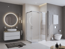       BelBagno UNO 100x80 TRAY-MR-UNO-AH-100/80-35-W-BO 