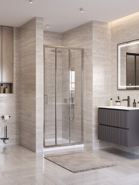 Душевая дверь в нишу BelBagno UNO-195 UNO-195-BF-3-100-C-IN