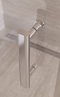 Фото Душевой уголок BelBagno UNO-195 100x70 UNO-195-AHF-31-100/70-C-Cr стекло прозрачное, профиль хром 6