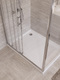 Фото Душевой уголок BelBagno UNO-195 110x90 UNO-195-AHF-31-110/90-C-Cr стекло прозрачное, профиль хром 2