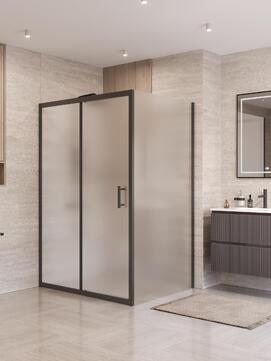 Душевой уголок BelBagno UNO-195 UNO-195-AH-1-120/90-P-NERO