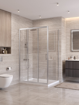 Душевой уголок BelBagno UNO-195 UNO-195-AHF-31-120/90-C-IN