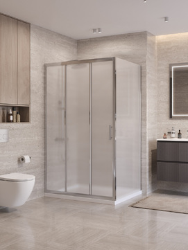 Душевой уголок BelBagno UNO-195 UNO-195-AHF-31-120/90-P-Cr