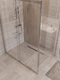 Фото Душевой уголок BelBagno UNO-195 150x100 UNO-195-AH-1-150/100-C-Cr стекло прозрачное, профиль хром 2