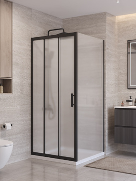 Душевой уголок BelBagno UNO-195 UNO-195-AF-31-90-P-NERO