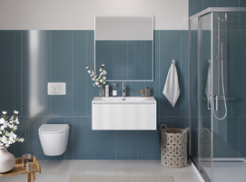Мебель для ванной комнаты BelBagno Uno UNO-800-1C-SO-BO