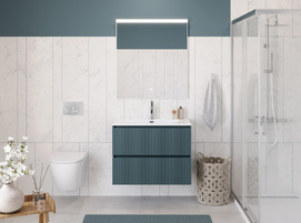 Мебель для ванной комнаты BelBagno Uno UNO-800-2C-SO-AO