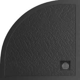 Душевой поддон из искусственного камня BelBagno Uno TRAY-MR-UNO-R-90-550-35-NERO-NO