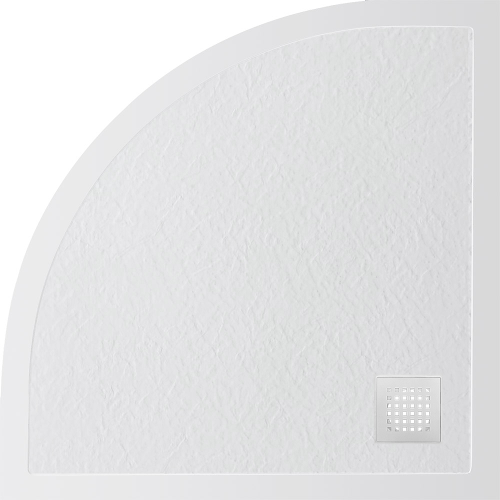 Душевой поддон из искусственного камня BelBagno UNO 90x90 TRAY-MR-UNO-R-90-550-35-W-BO белый 23000₽