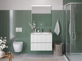 Мебель для ванной комнаты BelBagno Uno-Mini UNO-MINI-800-2C-SO-BO