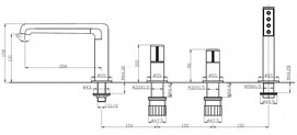     BelBagno Uno UNO-BVD4-CRM 
