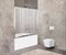 Фото Шторка для ванны BelBagno Unique UNIQUE-VF-2-150/180-140-P-Cr матовое стекло 0