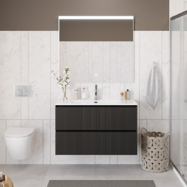 Мебель для ванной комнаты BelBagno Uno UNO-1000-2C-SO-GSO