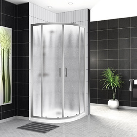 Душевой уголок BelBagno Uno UNO-195-R-2-100-CH-CR