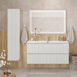 Мебель для ванной комнаты BelBagno Uno UNO-1200-2C-SO-BO