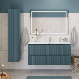 Мебель для ванной комнаты BelBagno Uno UNO-1200-2C-SO-AO