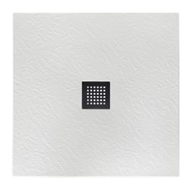 Душевой поддон из литьевого мрамора BelBagno Uno 80x80 TRAY-MR-UNO-A-80-35-W-NO белый